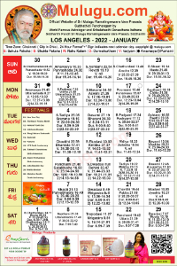 La Telugu Calendar 2022 Los-Angeles Telugu Calendar 2022 | Usa, Los-Angeles | Telugu Calendars 2022-Mulugu  Telugu Calendars | Telugu Calendar 2022-2023 | New Year Telugu Calendar 2022  | Telugu New Year Ugadi Sri Subhakritu Nama Samvatsaram 2022-2023
