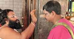 Brahmashri Someswara Sharma Siddhanti Garu  Conducted   Lakshmi Ganapathi Homam on the occasion of Lord Ayyappa Vishu Mahotsava @Domalapenta