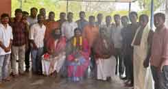 Brahmashri Someswara Sharma Siddhanti Garu  Conducted   Lakshmi Ganapathi Homam on the occasion of Lord Ayyappa Vishu Mahotsava @Domalapenta