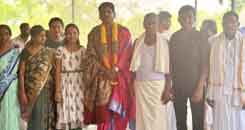 Brahmashri Someswara Sharma Siddhanti Garu  Conducted   Lakshmi Ganapathi Homam on the occasion of Lord Ayyappa Vishu Mahotsava @Domalapenta