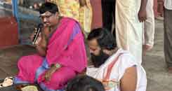 Brahmashri Someswara Sharma Siddhanti Garu  Conducted   Lakshmi Ganapathi Homam on the occasion of Lord Ayyappa Vishu Mahotsava @Domalapenta